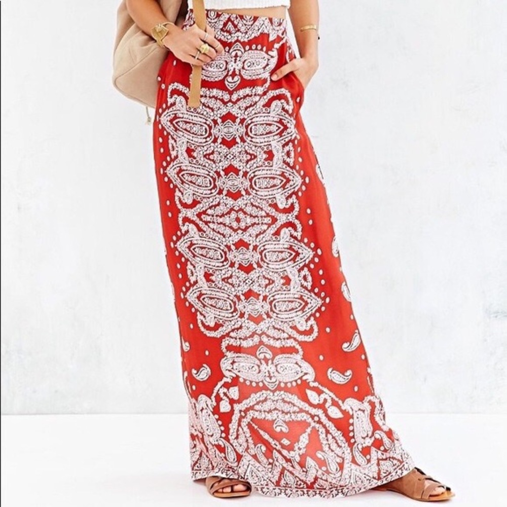 Urban outfitters maxi skirt